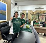 Primera Dama recibe a la Comitiva de la Federación de Escuelas de Fútbol del Este