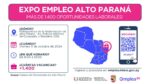 ¡OPORTUNIDAD LABORAL SIN PRECEDENTES EN ALTO PARANÁ!