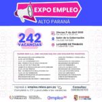 EXPO EMPLEO – 242 VACANCIAS DISPONIBLES